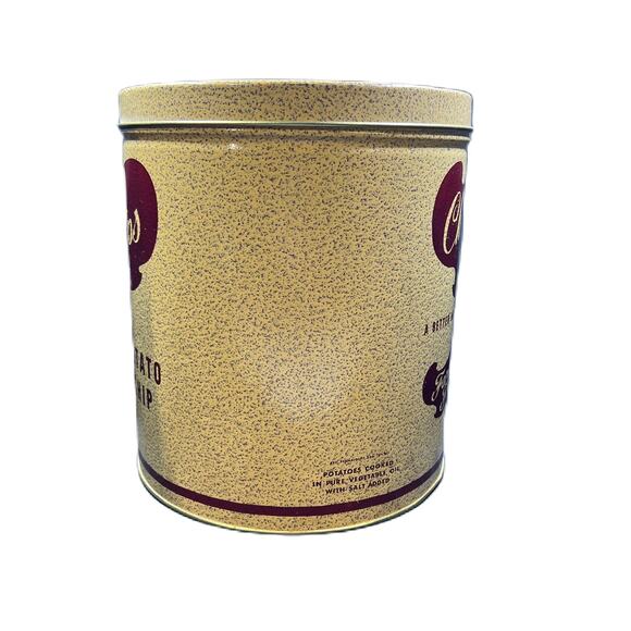 Vintage Charles Chips Potato Chip Tin 1960s - Picture 2 of 8